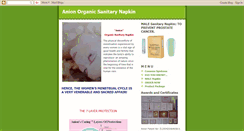 Desktop Screenshot of anion-organic-sanitary-napkin.blogspot.com