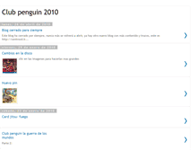 Tablet Screenshot of club-penguin-espanol.blogspot.com