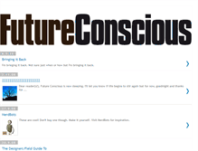 Tablet Screenshot of futureconscious.blogspot.com