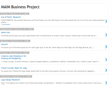 Tablet Screenshot of mazy-business-project.blogspot.com