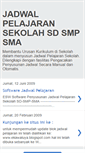 Mobile Screenshot of jadwal-pelajaran-otomatis.blogspot.com