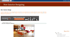Desktop Screenshot of newinteriordesigning.blogspot.com