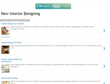 Tablet Screenshot of newinteriordesigning.blogspot.com