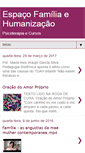 Mobile Screenshot of espacofamiliaehumanizacao.blogspot.com
