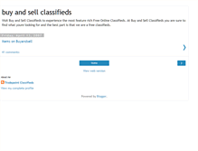 Tablet Screenshot of buyandsellclassifiedads.blogspot.com