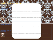 Tablet Screenshot of jamienscott.blogspot.com