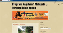 Desktop Screenshot of kayuhan1malaysiajalankebun.blogspot.com