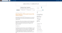 Desktop Screenshot of amandacarraway.blogspot.com