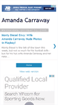 Mobile Screenshot of amandacarraway.blogspot.com