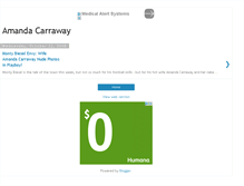 Tablet Screenshot of amandacarraway.blogspot.com