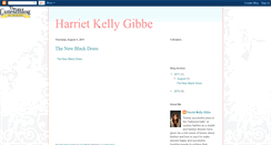 Desktop Screenshot of harrietkellygibbe.blogspot.com