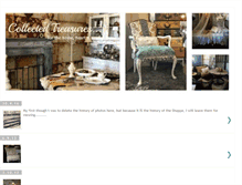 Tablet Screenshot of collectedtreasuresshoppe.blogspot.com