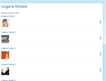 Tablet Screenshot of lingerie-models136.blogspot.com
