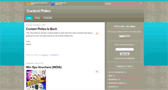 Desktop Screenshot of contestphiles.blogspot.com