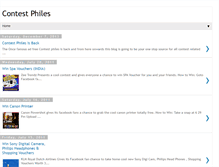 Tablet Screenshot of contestphiles.blogspot.com