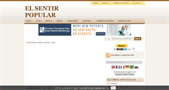 Desktop Screenshot of elsentirpopular.blogspot.com