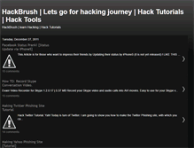 Tablet Screenshot of hackbrush.blogspot.com