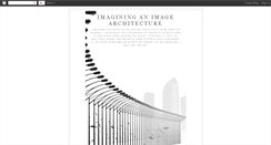 Desktop Screenshot of imagininganimagearchitecture.blogspot.com