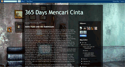 Desktop Screenshot of 365daysmencaricinta.blogspot.com