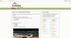 Desktop Screenshot of bidallies.blogspot.com