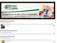 Tablet Screenshot of marianestatesannouncements.blogspot.com