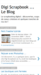 Mobile Screenshot of digiscrapbook.blogspot.com