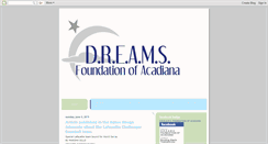 Desktop Screenshot of dreamsfoundationaca.blogspot.com