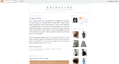 Desktop Screenshot of krinoline.blogspot.com