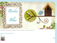 Tablet Screenshot of birdie-blue-blue.blogspot.com