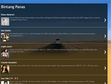Tablet Screenshot of bintang-panas-dunia.blogspot.com