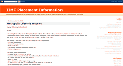Desktop Screenshot of iimc2005.blogspot.com