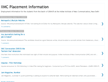 Tablet Screenshot of iimc2005.blogspot.com