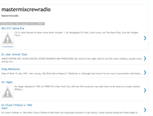 Tablet Screenshot of mastermixcrewradio.blogspot.com