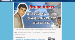 Desktop Screenshot of brunoabnerparasempre.blogspot.com