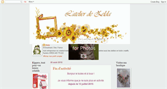 Desktop Screenshot of latelierdezelda.blogspot.com