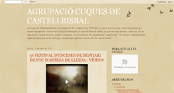 Desktop Screenshot of cucadecastellbisbal.blogspot.com