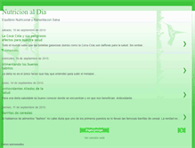 Tablet Screenshot of nutricionaldiafm.blogspot.com