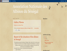 Tablet Screenshot of albinossenegal.blogspot.com