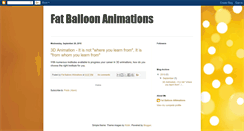 Desktop Screenshot of fatballoonanimations.blogspot.com