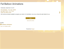 Tablet Screenshot of fatballoonanimations.blogspot.com