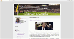 Desktop Screenshot of elrincondezorrilla.blogspot.com
