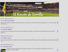 Tablet Screenshot of elrincondezorrilla.blogspot.com