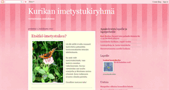 Desktop Screenshot of imetyskurikka.blogspot.com
