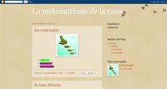 Desktop Screenshot of metamorfosis-rana.blogspot.com