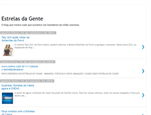 Tablet Screenshot of estrelasdagente.blogspot.com