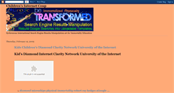 Desktop Screenshot of childrensdiamondimmortalitynetwork.blogspot.com
