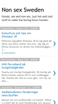 Mobile Screenshot of nonsexsweden.blogspot.com