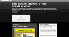 Desktop Screenshot of diostieneunproposito.blogspot.com