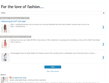 Tablet Screenshot of mylittlefrock.blogspot.com