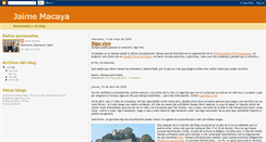 Desktop Screenshot of jmacaya.blogspot.com
